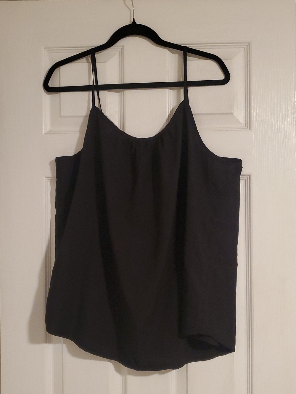 Faded Glory Black Spaghetti Strap Cami